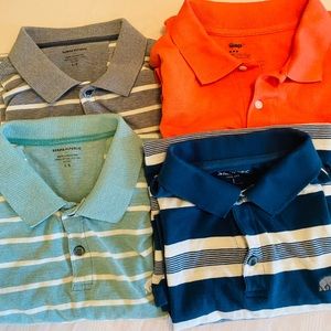 Banana republic men polo shirt L bundle